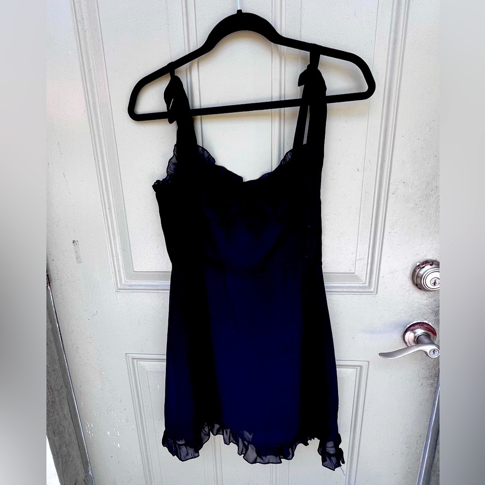 Black summer dress